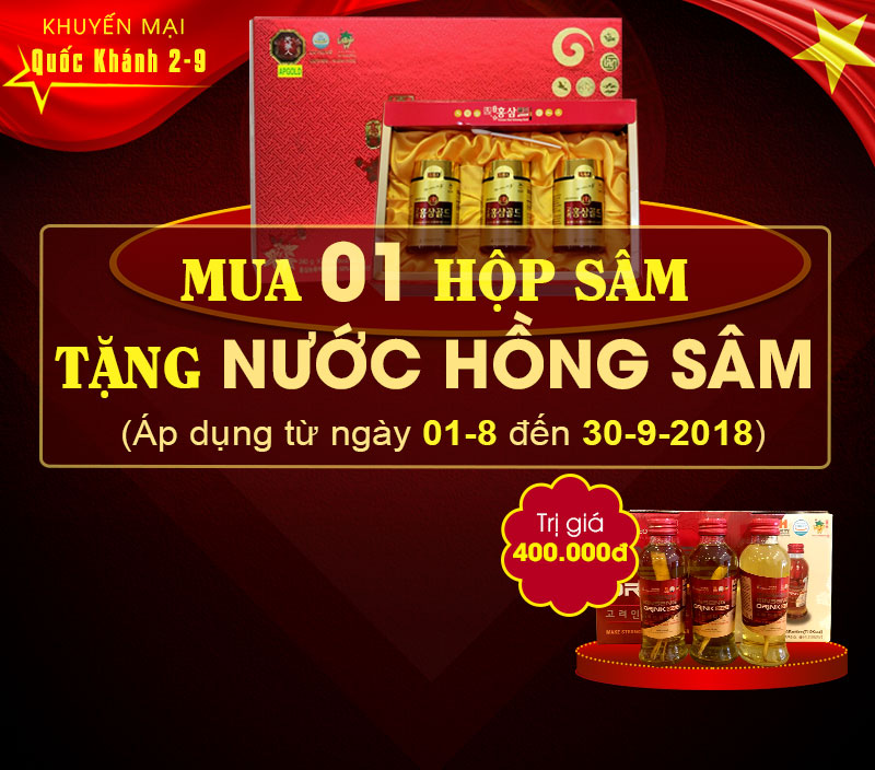 Cao hồng sâm Hàn Quốc hộp 3 lọ