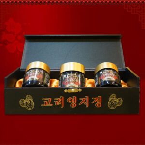 Cao Linh Chi Hàn Quốc hộp gỗ đen Gold L029
