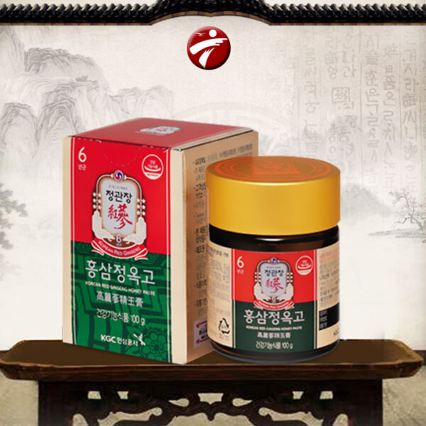 Cao Hồng Sâm Mật Ong Chính Phủ KGC Honey Paste Lọ 100g