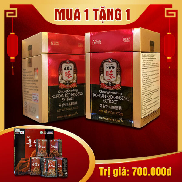 Cao Hồng Sâm Chính Phủ KGC Global Extract Lọ 240g NS450