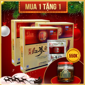 Nước hồng sâm cao ly nguyên chất Pocheon 80ml loại 30 gói NS223