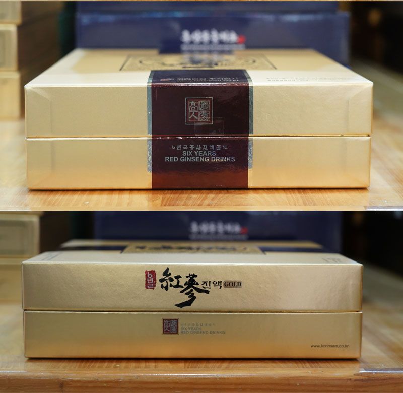 Tinh chất hồng sâm Hàn Quốc 6 năm tuổi Korinsam Gold hộp 2 chai x 700ml NS936 8
