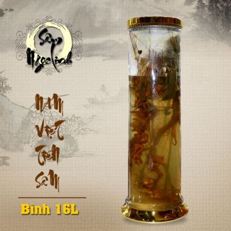 Bình ngâm sâm ngọc linh 16L chất lượng NS309