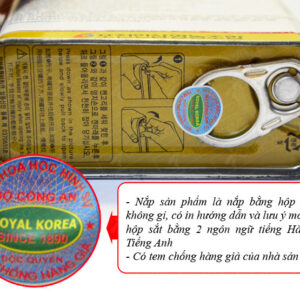 Hồng sâm nguyên củ sấy khô 75gr/ hộp ROYAL NS073 4