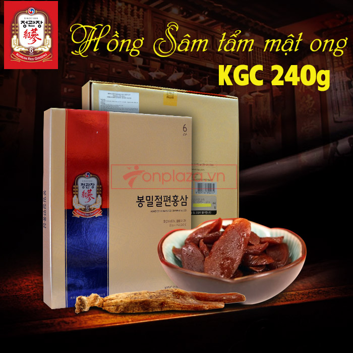 Hồng sâm tẩm mật ong cao cấp chính phủ KGC hộp 240g NS453 7