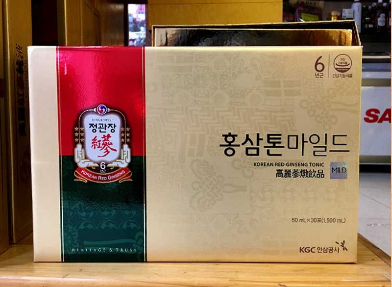 Nước hồng sâm trẻ em cao cấp Chính Phủ KGC (Cheong Kwan Jang) Tonic Mild hộp 30 gói NS635 5