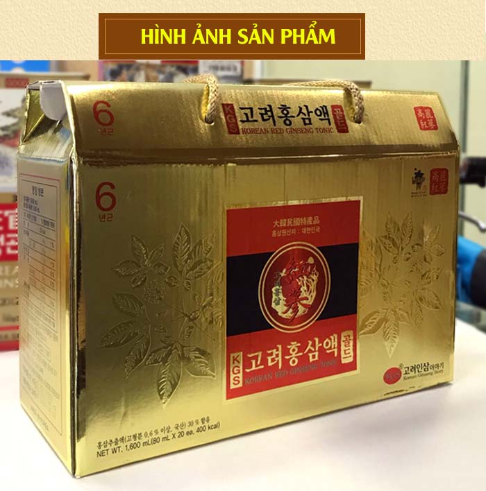 tinh chất hồng sâm Hàn Quốc cao cấp 6 năm tuổi NS052 9