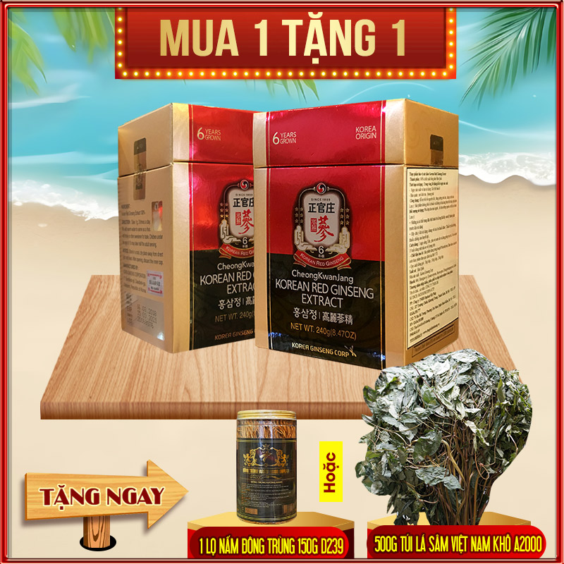 Cao Hồng Sâm Chính Phủ KGC Global Extract Lọ 240g NS450