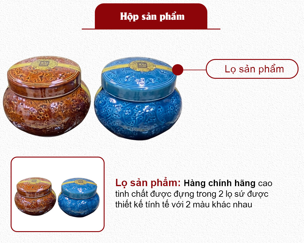 Cao hồng sâm hũ đôi Hàn Quốc cao cấp Pocheon hộp 500g * 2 hũ (hộp) NS885 2